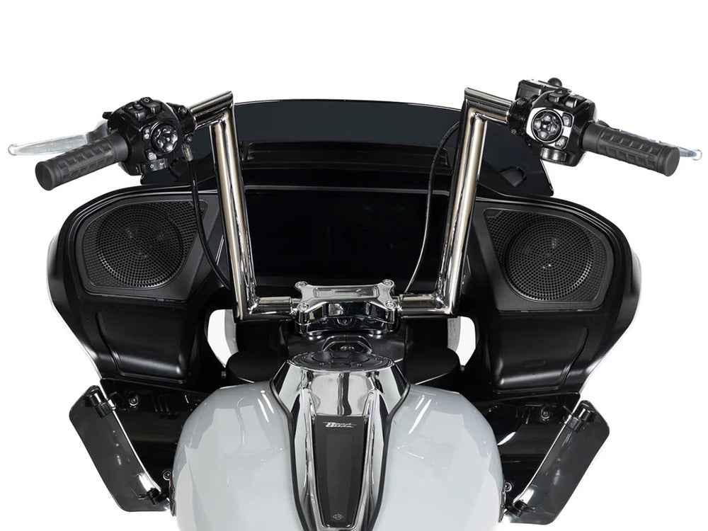 Factory 47 Cycles F47-HB1855012C 12" x 1-1/2" Throttle Series Handlebar Chrome for Harley-Davidson CVO Road Glide 23-Up/Road Glide 24-Up