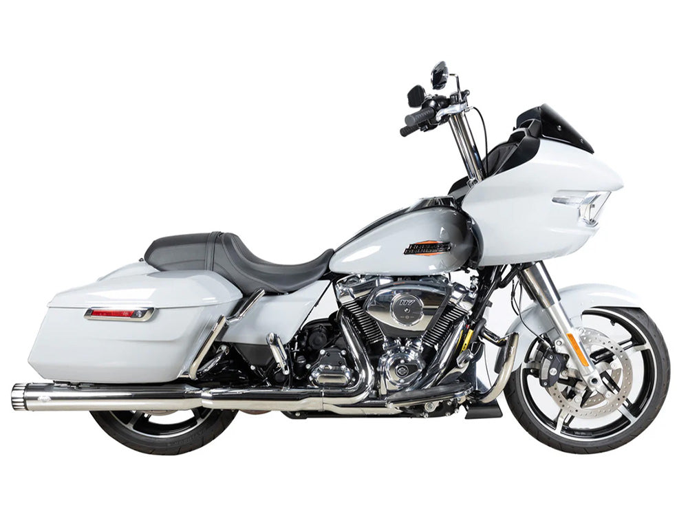 Factory 47 Cycles F47-HB1855012C 12" x 1-1/2" Throttle Series Handlebar Chrome for Harley-Davidson CVO Road Glide 23-Up/Road Glide 24-Up
