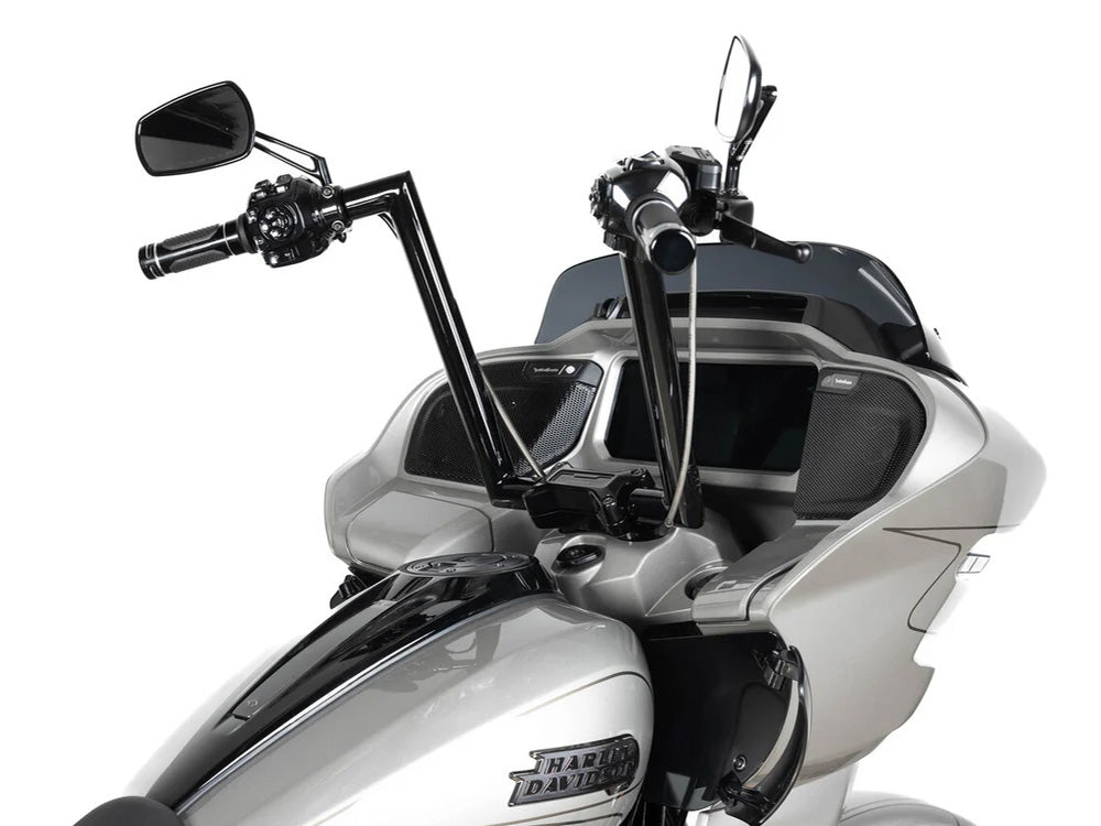 Factory 47 Cycles F47-HB1855014B 14" x 1-1/2" Throttle Series Handlebar Gloss Black for Harley-Davidson CVO Road Glide 23-Up/Road Glide 24-Up