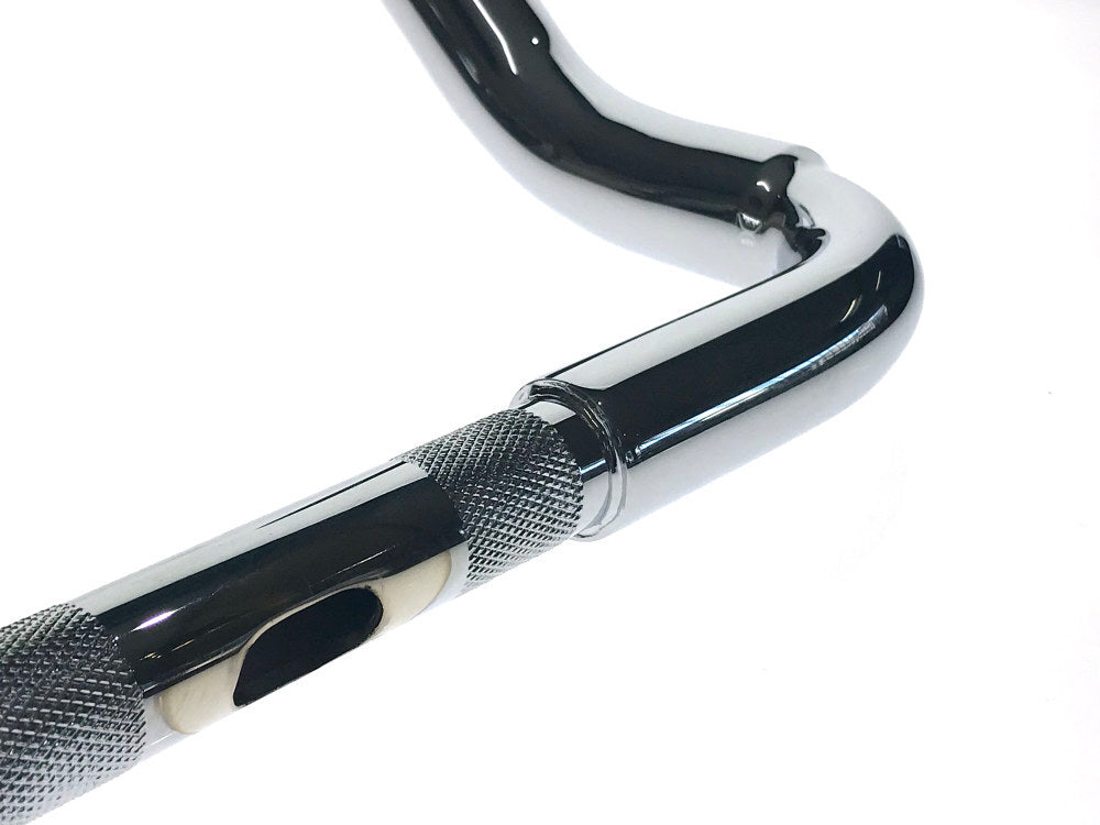 Factory 47 Cycles F47-HB3205014C 14" x 1-1/2" GT Pico Handlebar Chrome for Ultra/Street Glide Models