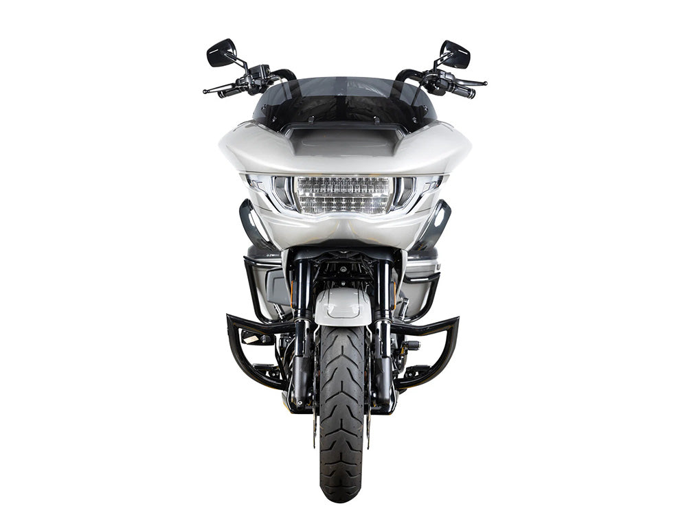 Factory 47 Cycles F47-HB3305014B 14" x 1-1/2" Drifter Series Handlebar Gloss Black for Harley-Davidson CVO Road Glide 23-Up/Road Glide 24-Up