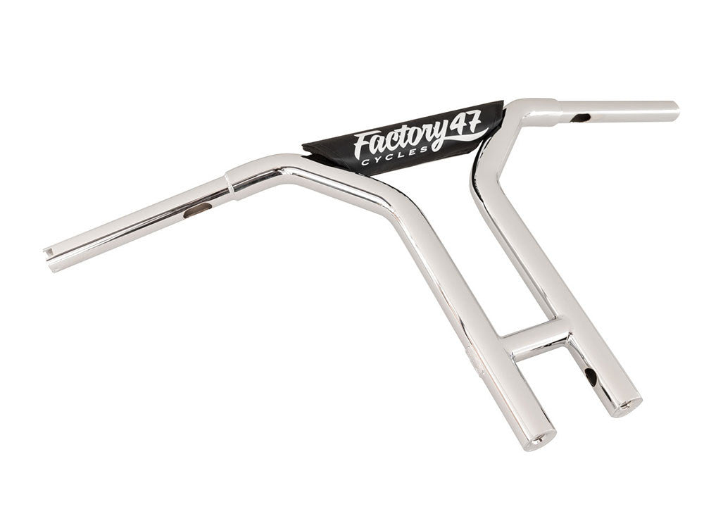 Factory 47 Cycles F47-HB4002514C 14" x 1-1/4" MX47 Straight T-Bar Handlebar Chrome