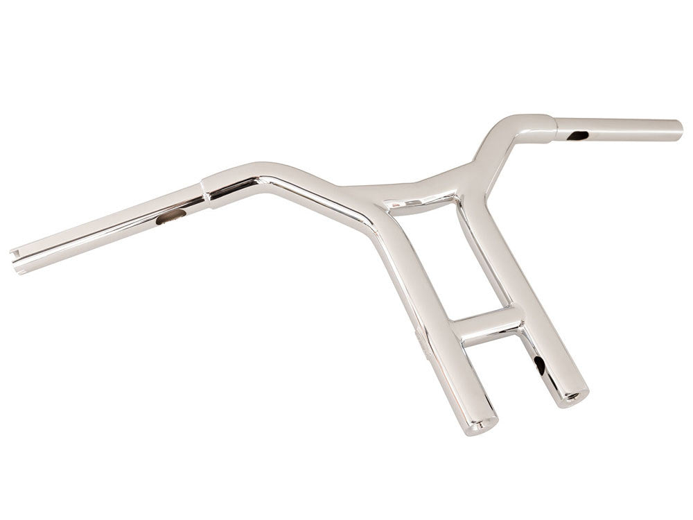 Factory 47 Cycles F47-HB4302512C 12" x 1-1/4" Cali Straight T-Bar Handlebar Chrome