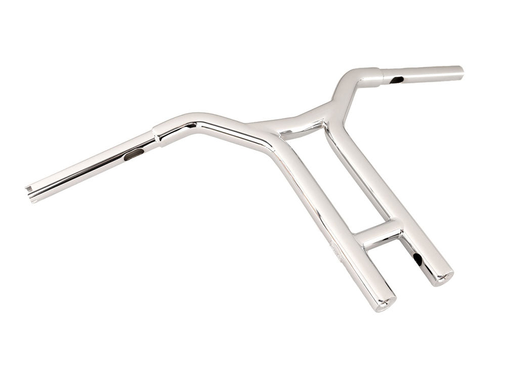 Factory 47 Cycles F47-HB4302514C 14" x 1-1/4" Cali Straight T-Bar Handlebar Chrome