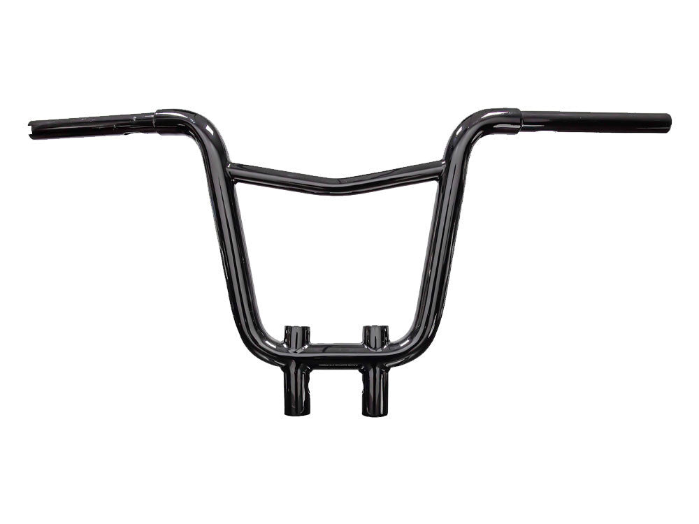 Factory 47 Cycles F47-HB5002514B 14" x 1-1/4" Barhopper Handlebar Gloss Black