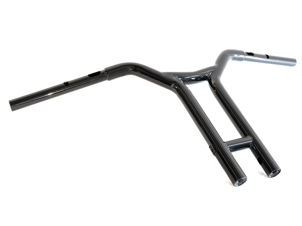 Factory 47 Cycles F47-HB5302514B 14" x 1-1/4" Brap Straight T-Bar Handlebar Gloss Black for CVO Road Glide 23-Up/Road Glide 24-Up