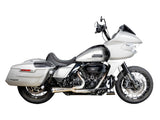 Factory 47 Cycles F47-HB6005014B 14" x 1-1/2" Factory Racing Straight T-Bar Handlebar Gloss Black for Harley-Davidson CVO Road Glide 23-Up/Road Glide 24-Up