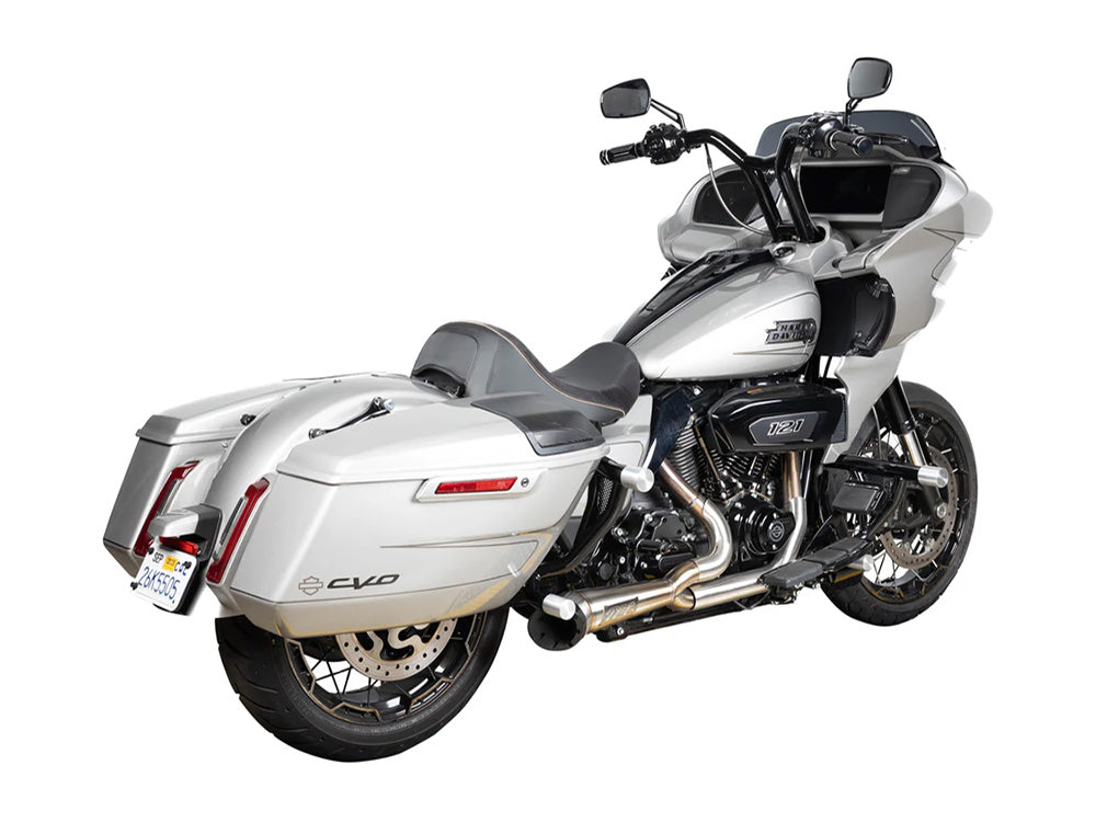 Factory 47 Cycles F47-HB6005014B 14" x 1-1/2" Factory Racing Straight T-Bar Handlebar Gloss Black for Harley-Davidson CVO Road Glide 23-Up/Road Glide 24-Up