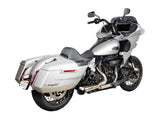 Factory 47 Cycles F47-HB6005014B 14" x 1-1/2" Factory Racing Straight T-Bar Handlebar Gloss Black for Harley-Davidson CVO Road Glide 23-Up/Road Glide 24-Up