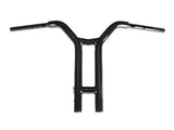 Factory 47 Cycles F47-HB6005016B 16" x 1-1/2" Factory Racing Straight T-Bar Handlebar Gloss Black for Harley-Davidson CVO Road Glide 23-Up/Road Glide 24-Up