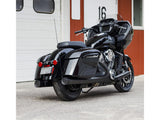 Firebrand FB-10-1052 Grand Prix 4" Slip-On Mufflers Black for Indian Big Twin 14-Up w/Hard Saddle Bags