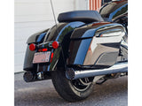 Firebrand FB-10-1053 Grand Prix 4" Slip-On Mufflers Chrome for Indian Big Twin 14-Up w/Hard Saddle Bags