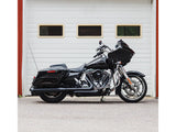 Firebrand FB-10-1056 Monarch 4.5" Slip-On Mufflers Black w/Black End Caps for Touring 95-16