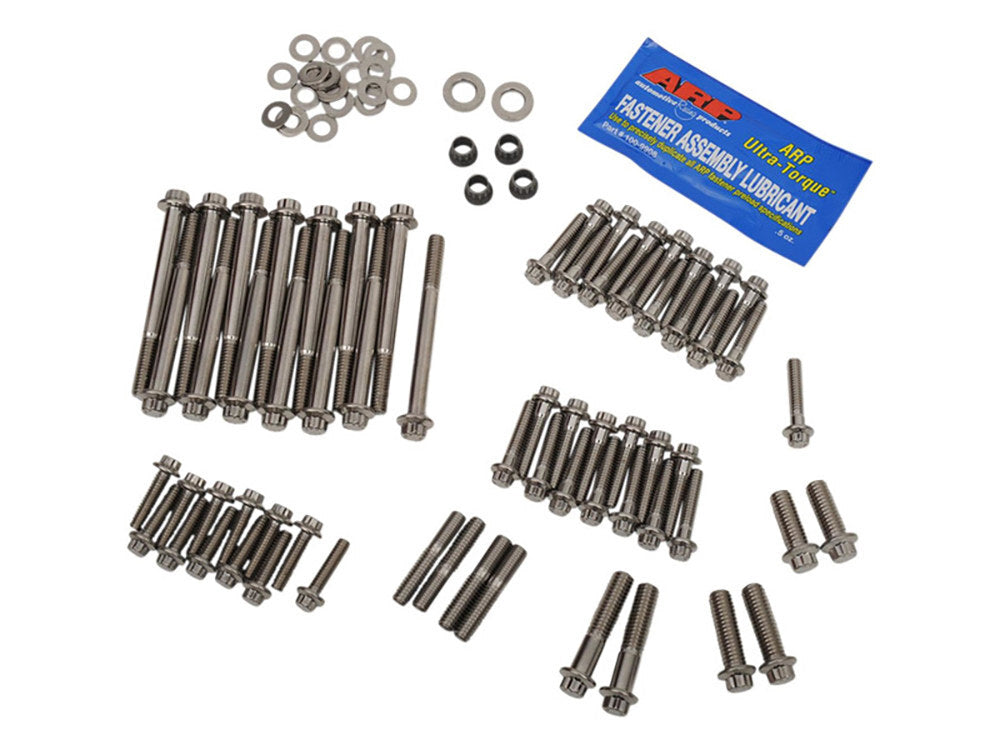 Feuling FE-3061 ARP 12 Point Engine Fastener Show Bike Kit for Softail 18-Up