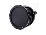 Feuling FE-5523 BA Race Series Air Cleaner Kit Black w/Solid Cover for Softail 18-Up w/Mid Mount Controls