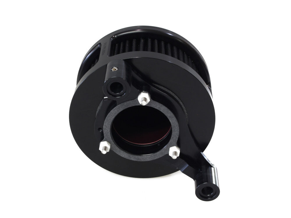 Feuling FE-5533 BA Air Cleaner Kit Black w/Solid Cover for Milwaukee-Eight Touring 17-Up/Softail 18-Up