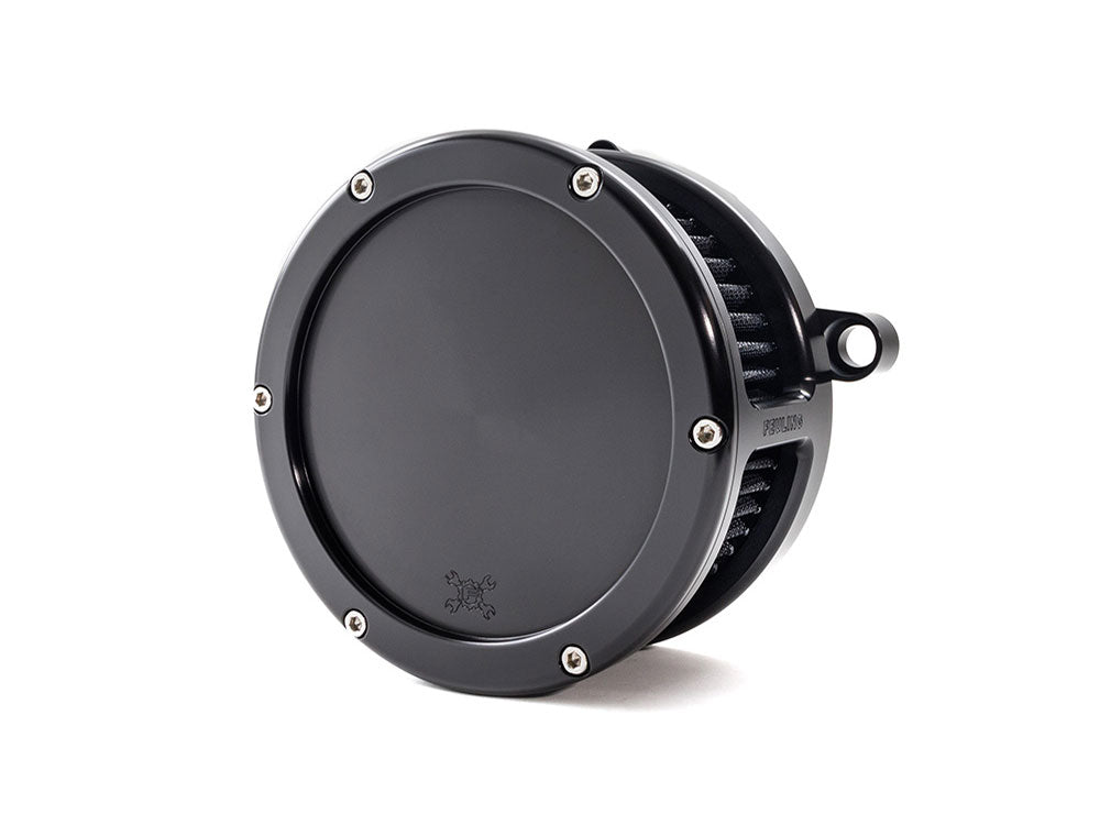 Feuling FE-5573 BA Air Cleaner Kit Black w/Solid Cover for CVO Touring 23-Up/Street Glide/Road Glide 24-Up