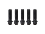 Feuling FE-ARP204 Rear Pulley Bolts Black 12 Point ARP 7/16"-14 x 1.50" (5 Pack)