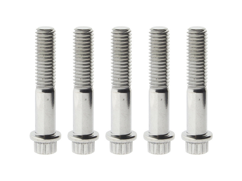 Feuling FE-ARP212 Rear Pulley Bolts Stainless 12 Point ARP 7/16"-14 x 2.25" (5 Pack)