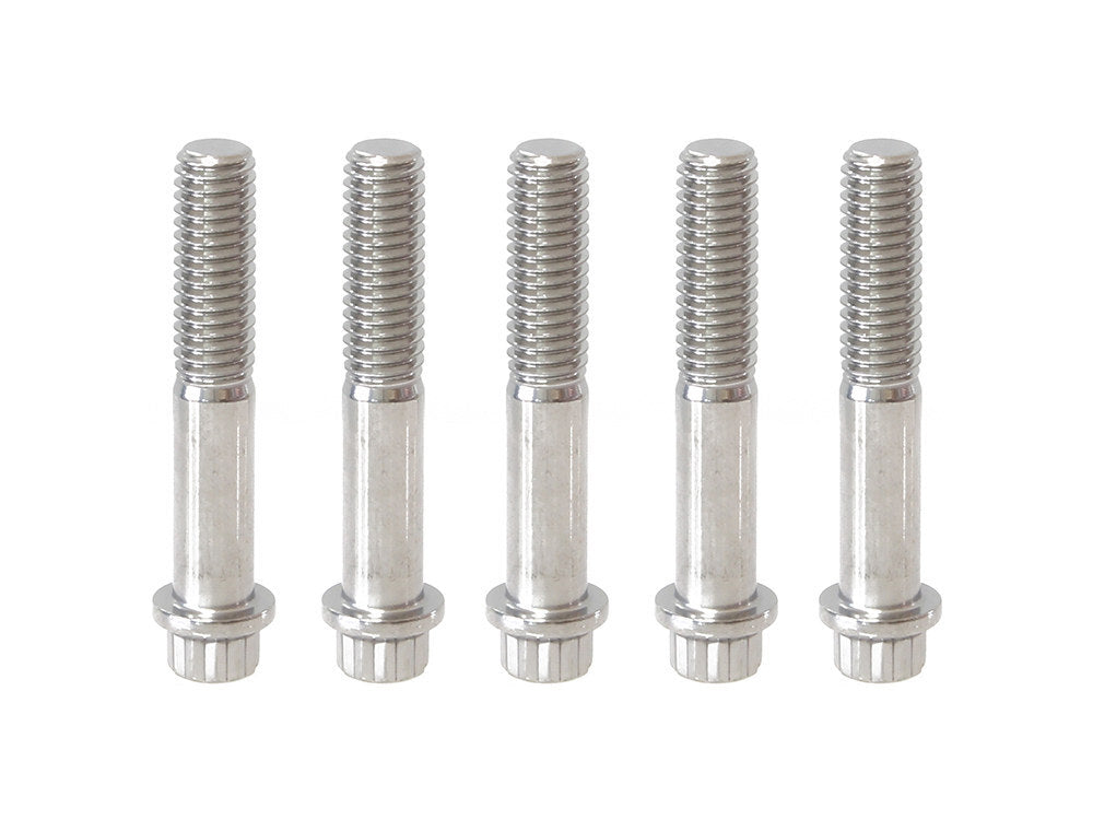 Feuling FE-ARP213 Rear Pulley Bolts Stainless 12 Point ARP 7/16"-14 x 2.50" (5 Pack)