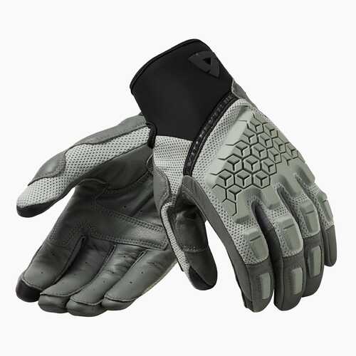 REV'IT! Caliber Grey Gloves [LGE] [INTERNAL]