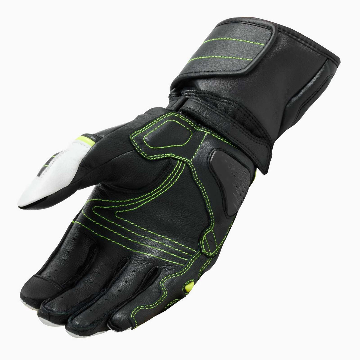 REV'IT! RSR 4 Black/Neon Yellow Gloves