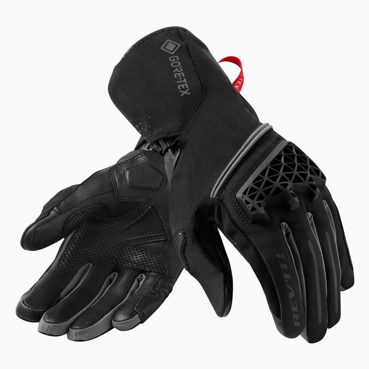 Rev'it! Contrast Gtx Black Grey Gloves – Easyr