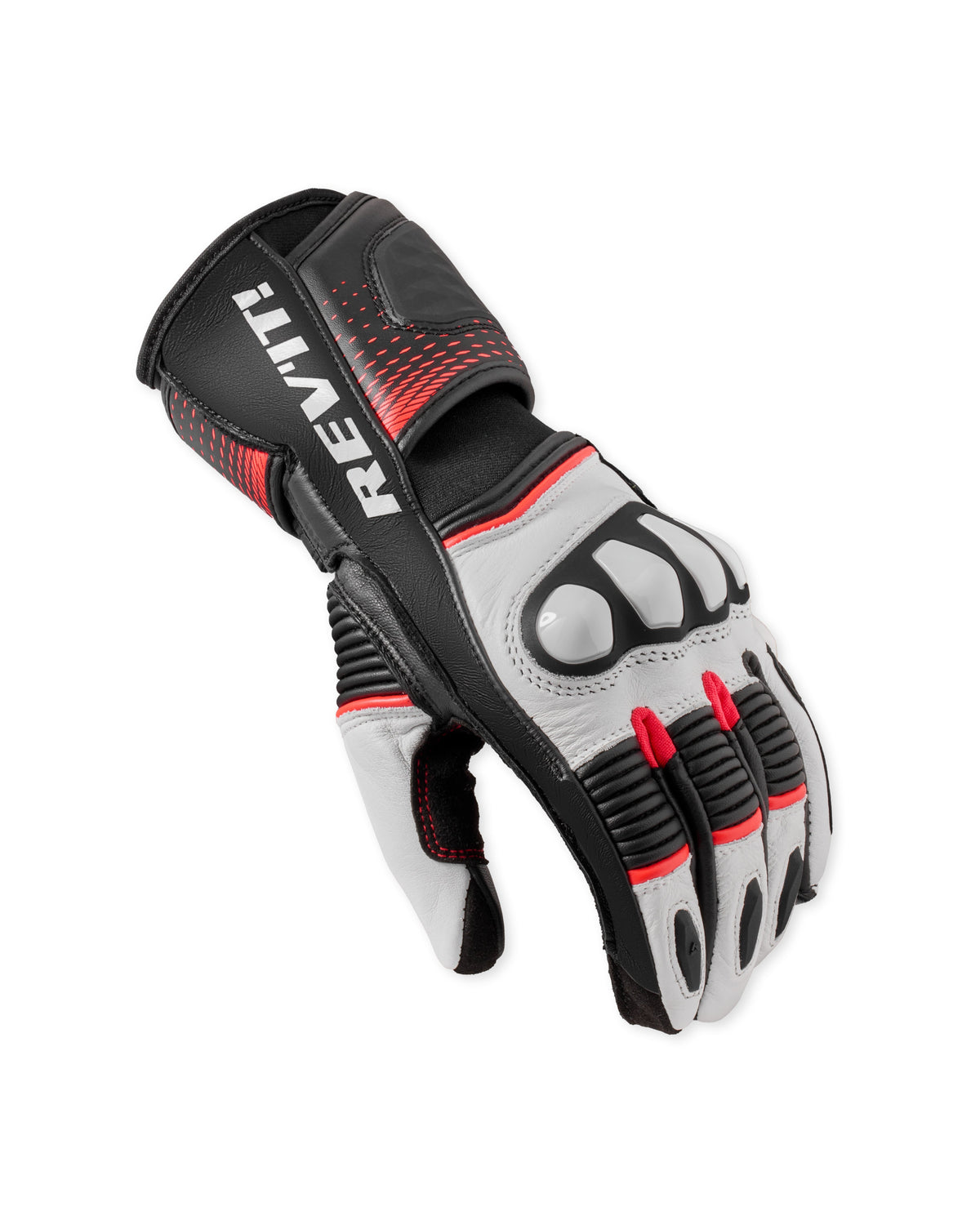 REV'IT! Xena 4 White/Neon Red Womens Gloves
