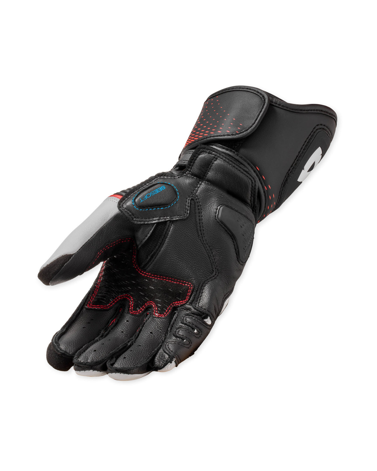 REV'IT! Xena 4 White/Neon Red Womens Gloves