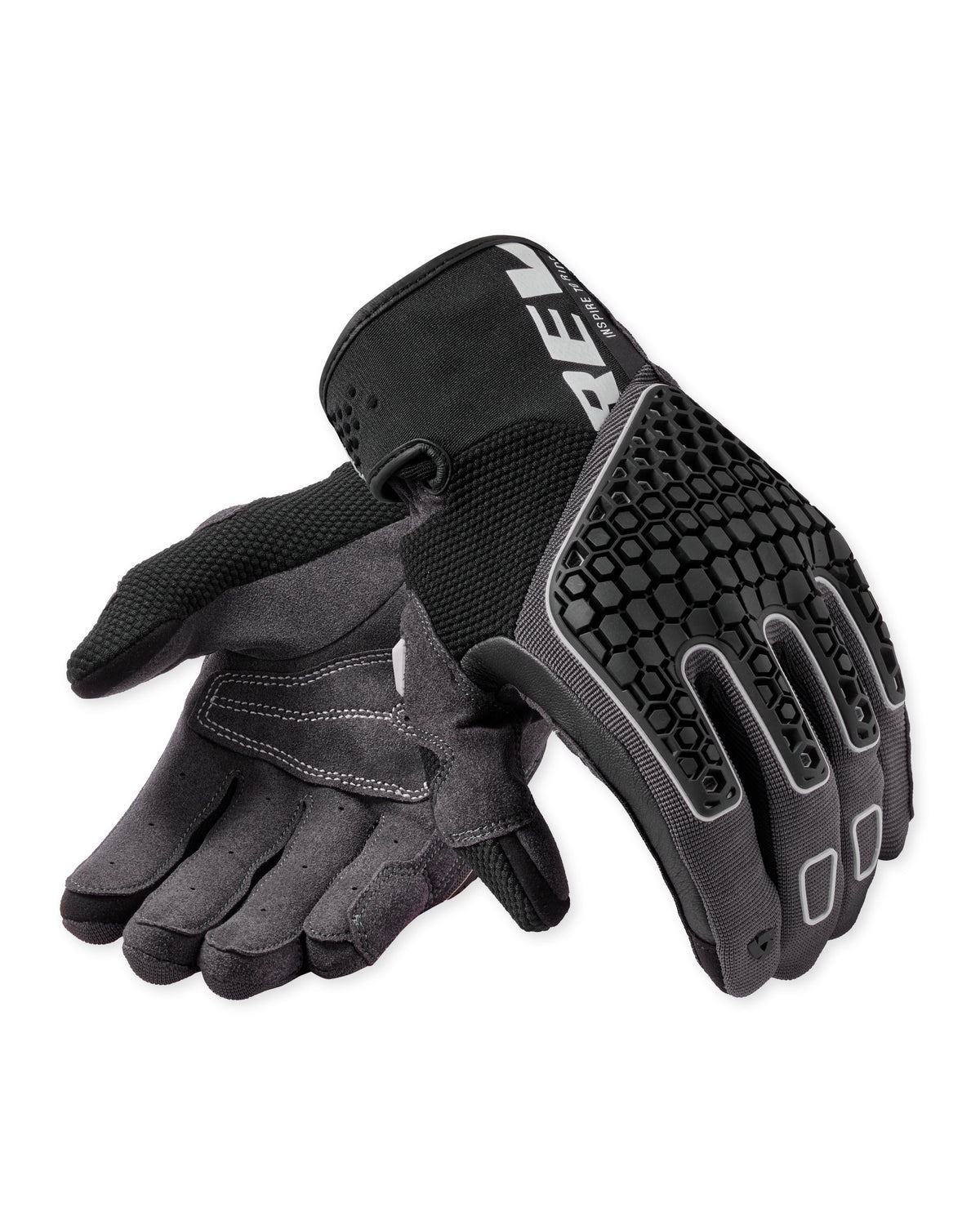 REV'IT! Mangrove 2 Black/Grey Gloves