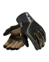 REV'IT! Mangrove 2 Black/Ocher Yellow Gloves