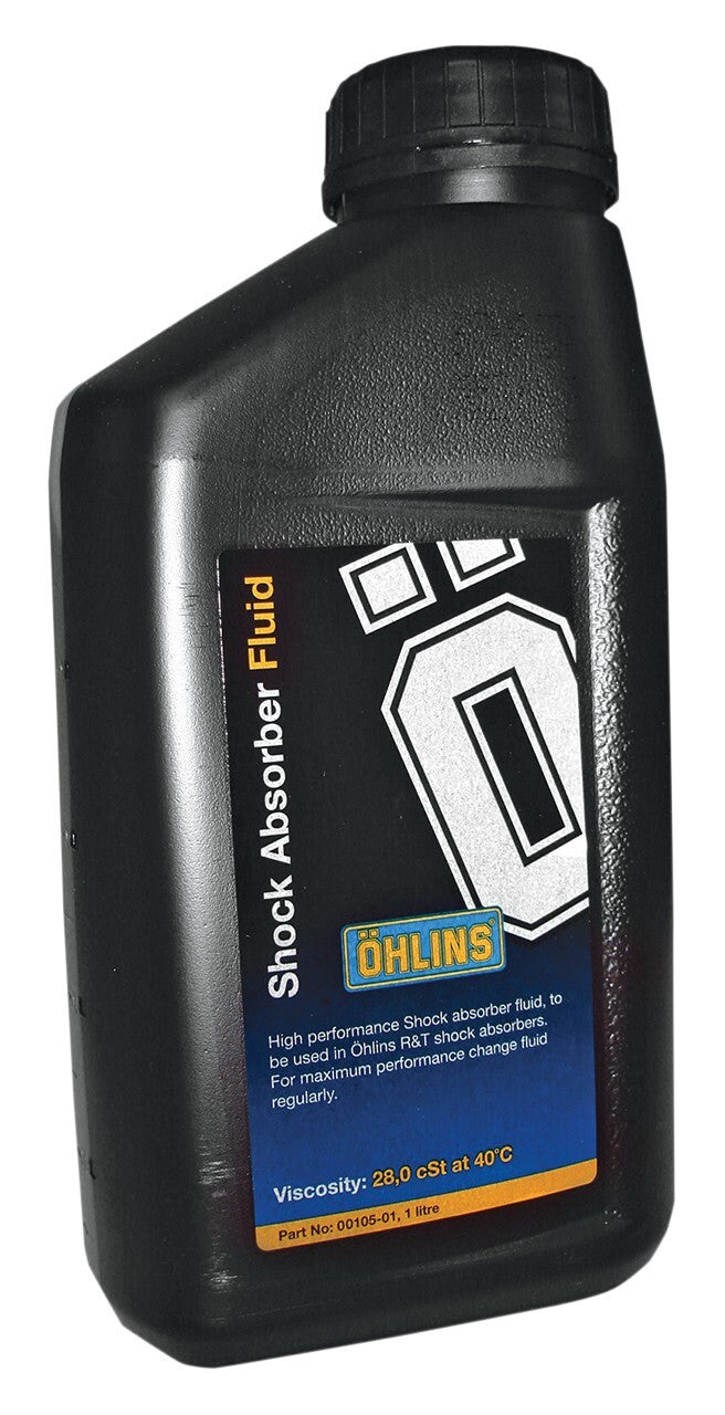 Ohlins 00105-01 Shock Absorber Fluid 1 Litre (Viscosity 28cSt Centistoke at 40 Degree)