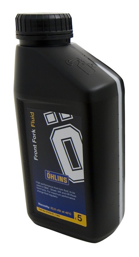 Ohlins 01309-01 High Performance Front Fork R&T Fluid 1 Litre (Viscosity 19.0 Centistokes at 40 Degree)