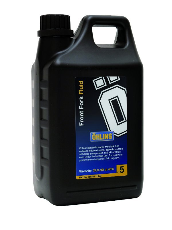 Ohlins 01309-04 High Performance Front Fork R&T Fluid 4 Litre (Viscosity 19.0 Centistokes at 40 Degree)