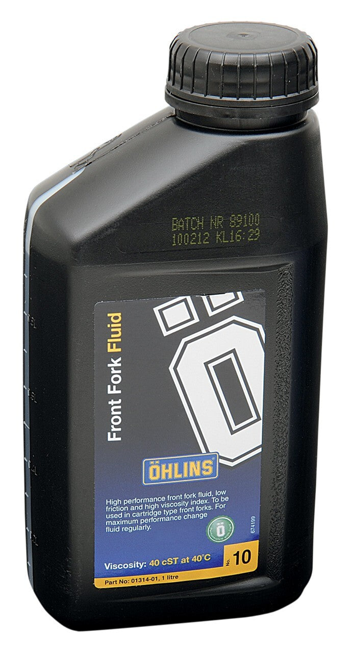 Ohlins 01314-01 High Performance Front Fork Fluid 1 Litre (Viscosity 40,0 Centistoke at 40 Degree)