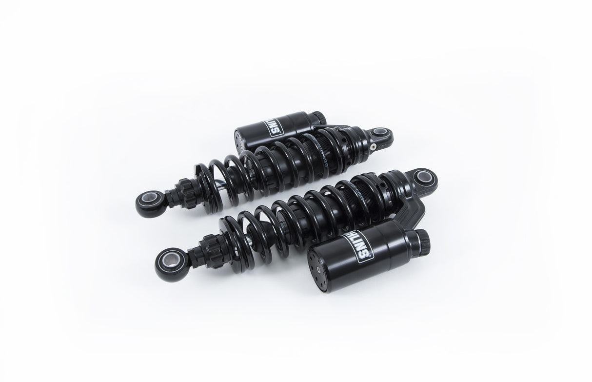 Ohlins IN 525 STX 39 Blackline Series Rear Twin Shock Absorbers for Indian Scout/Scout Sixty 15-21/Scout Bobber Sixty 20-21