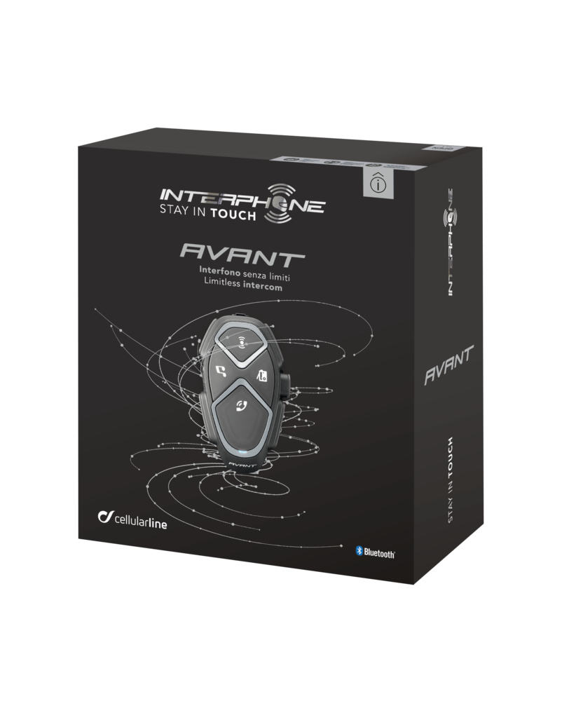 Interphone Avant Bluetooth Intercom Single Pack