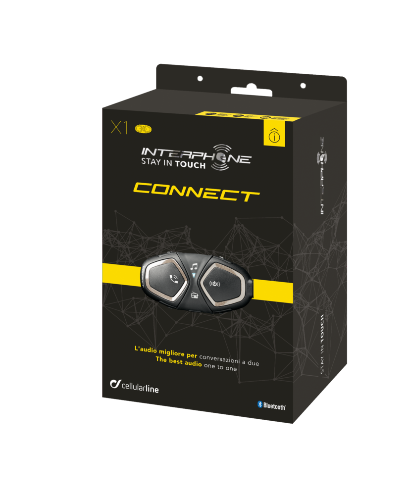 Interphone Connect Bluetooth Intercom Single Pack