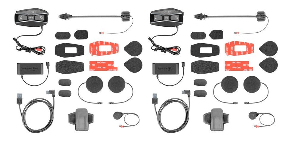 Interphone U-Com 16 Bluetooth Intercom Twin Pack