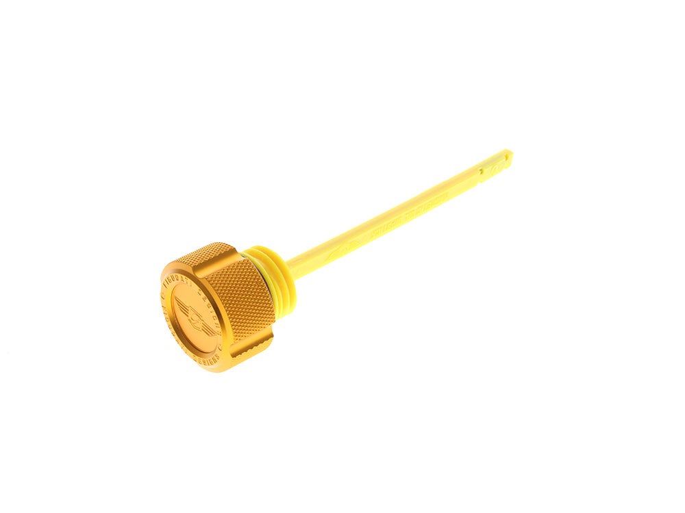 Figurati Designs FIG-FD01-MAGDSM8-KN-GOLD Magnetic Dipstick Gold for Touring 17-Up