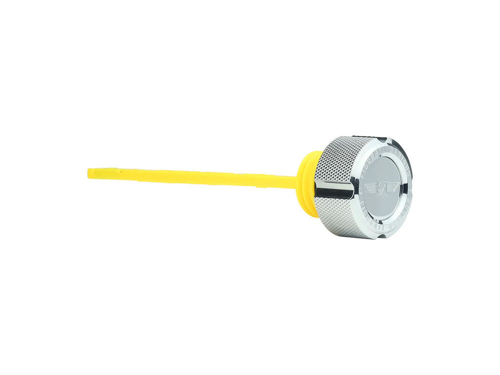 Figurati Designs FIG-FD01-MAGDSM8-KN-SS Magnetic Dipstick Silver for Touring 17-Up