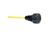 Figurati Designs FIG-FD01-MAGDSTC-KN-BLK Magnetic Dipstick Black for Dyna 06-17/Touring 07-16