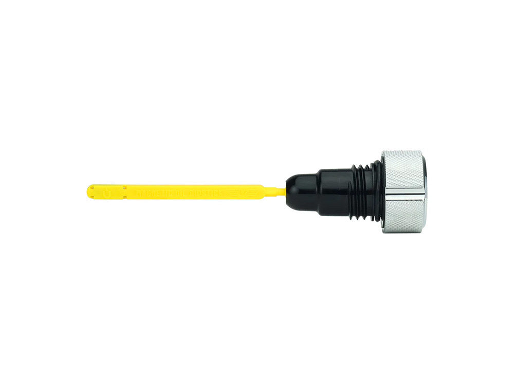 Figurati Designs FIG-FD01-MAGDSTC-KN-SS Magnetic Dipstick Silver for Dyna 06-17/Touring 07-16 [INTERNAL]