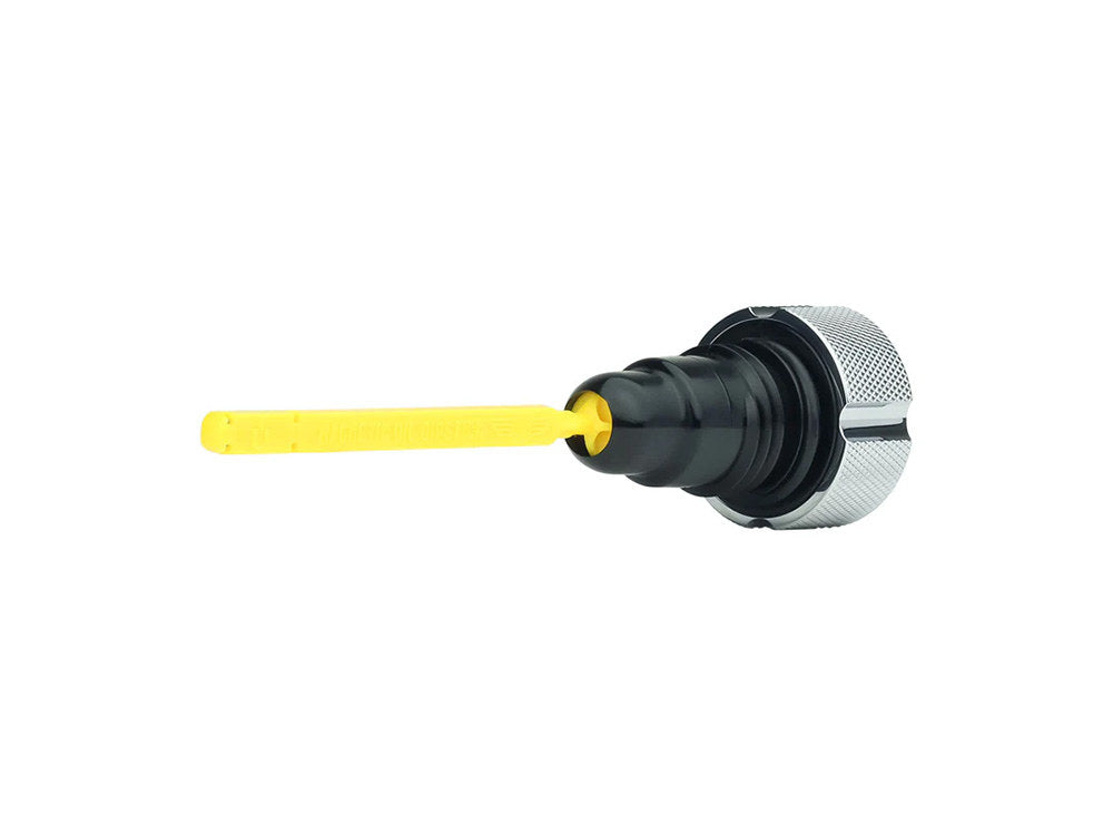Figurati Designs FIG-FD01-MAGDSTC-KN-SS Magnetic Dipstick Silver for Dyna 06-17/Touring 07-16 [INTERNAL]