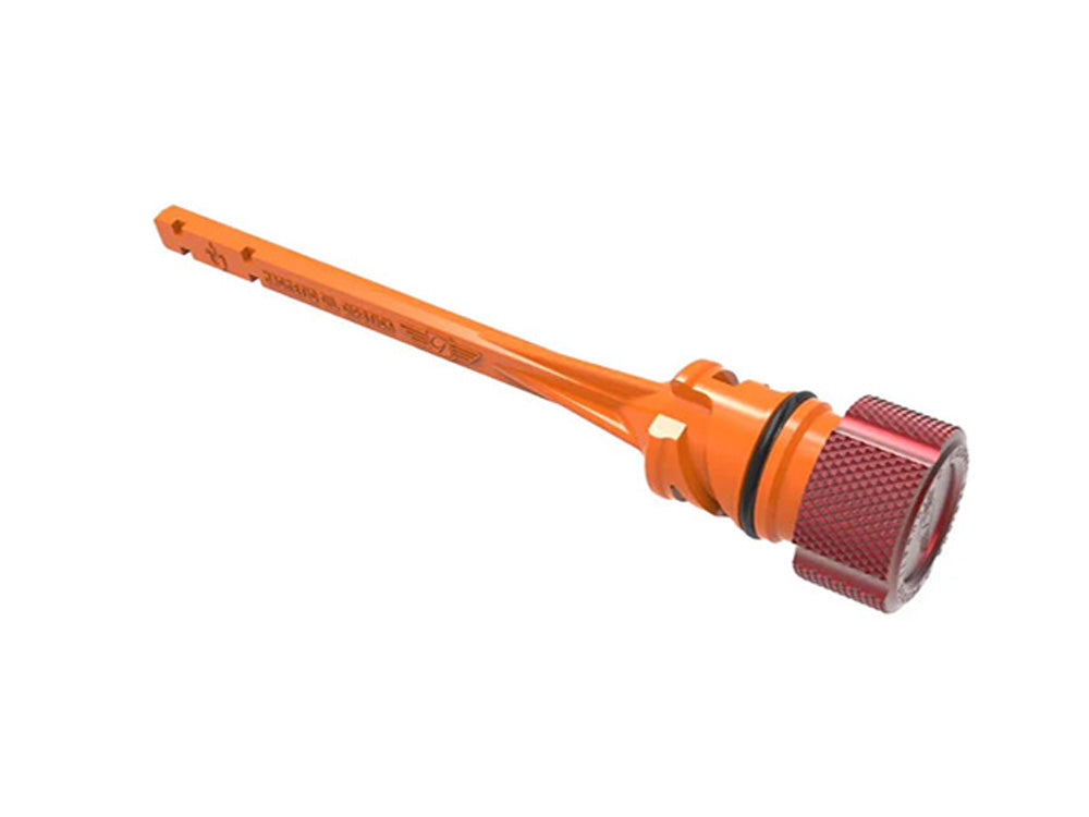 Figurati Designs FIG-FD01-STM8-KN-R Magnetic Engine Oil Dipstick Red for Harley-Davidson Softail 18-Up