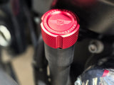 Figurati Designs FIG-FD01-STM8-KN-R Magnetic Engine Oil Dipstick Red for Harley-Davidson Softail 18-Up