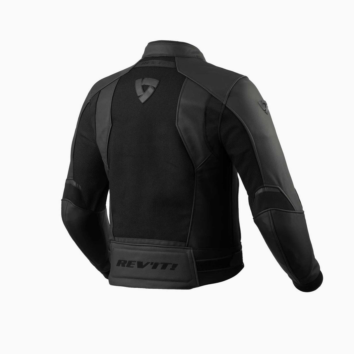 REV'IT! Ignition 4 H2O Black Leather/Textile Jacket