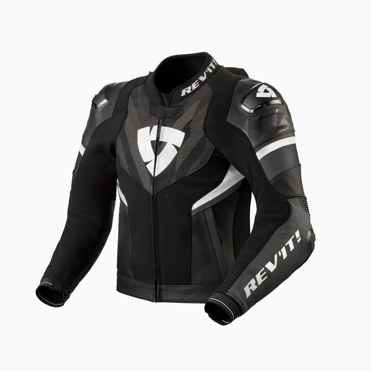 REV'IT! Hyperspeed 2 Pro Black/Anthracite Leather Jacket