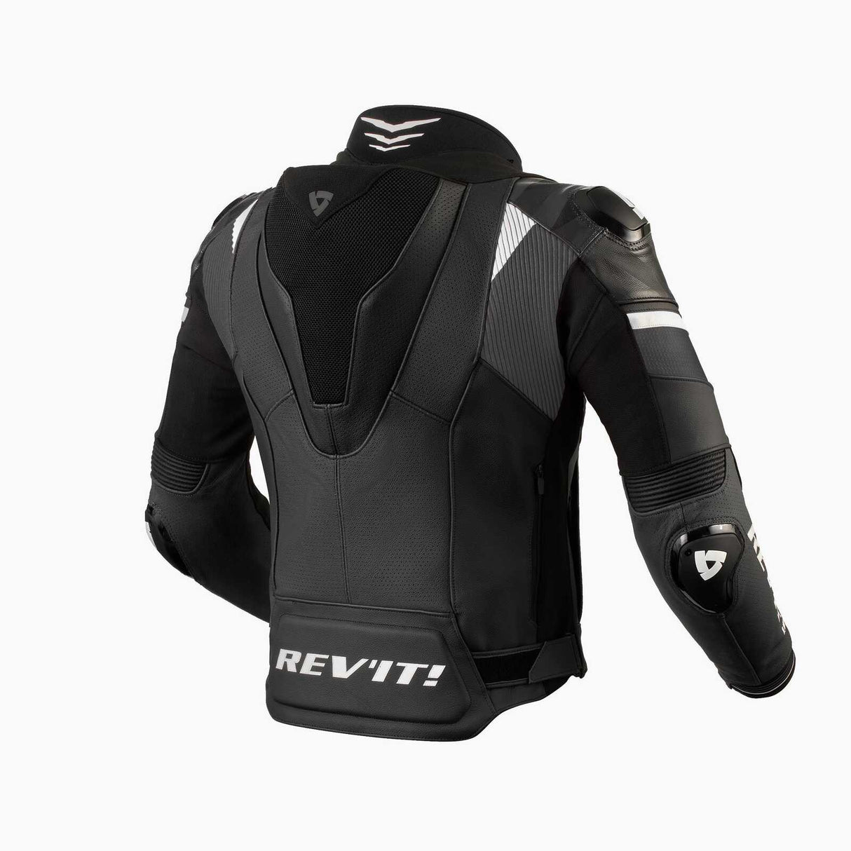 REV'IT! Hyperspeed 2 Pro Black/Anthracite Leather Jacket