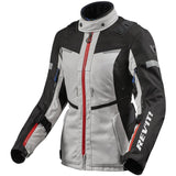 REV'IT! Sand 4 H2O Silver/Black Textile Womens Jacket